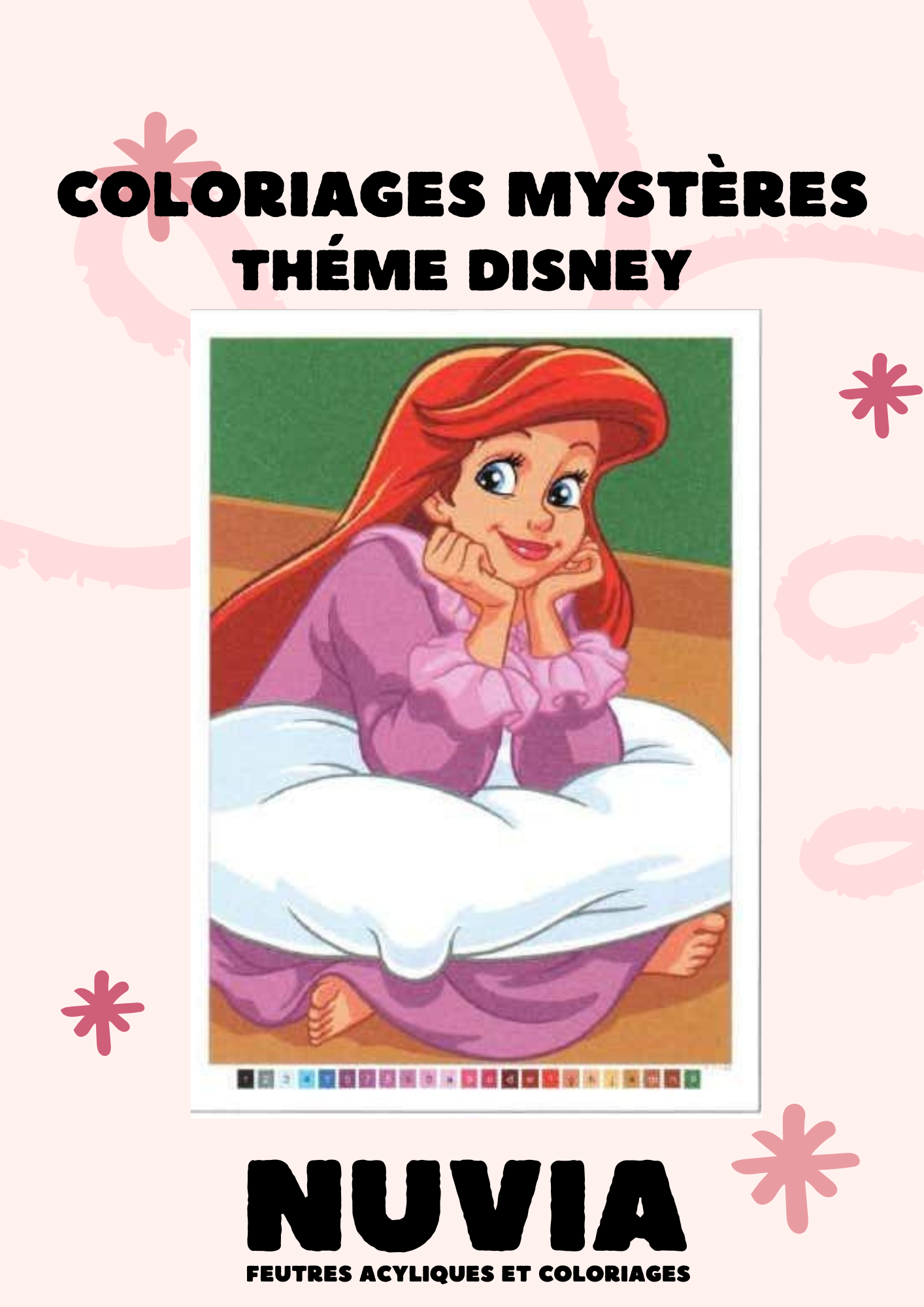 E-book coloriages mystères princesses Disney
