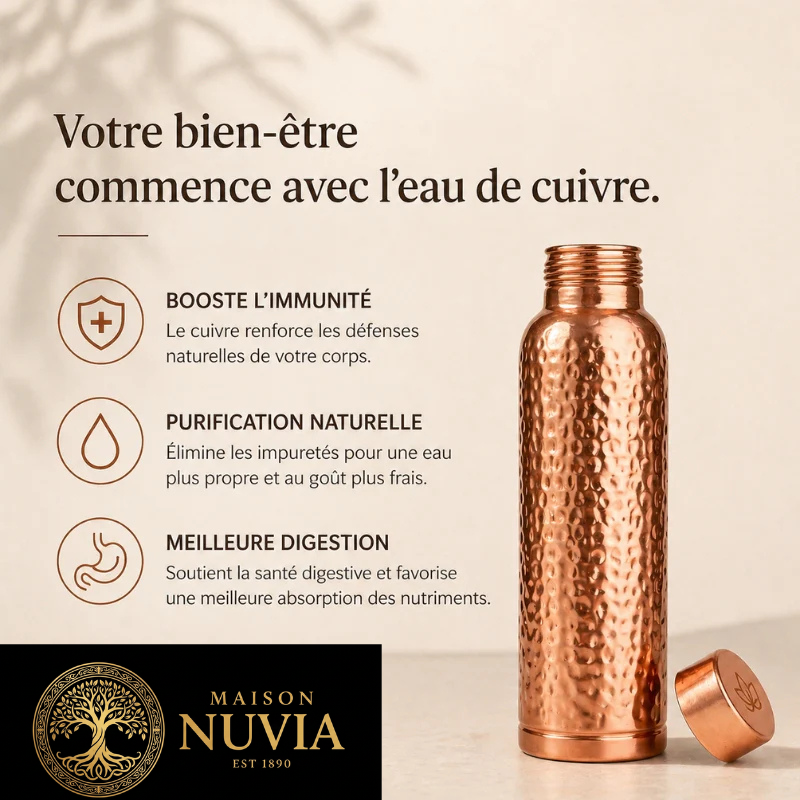 Gourde en Cuivre – Maison Nuvia™