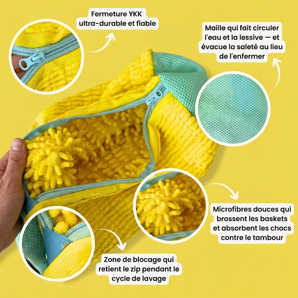 Nuvia - Sac de Lavage pour Chaussures