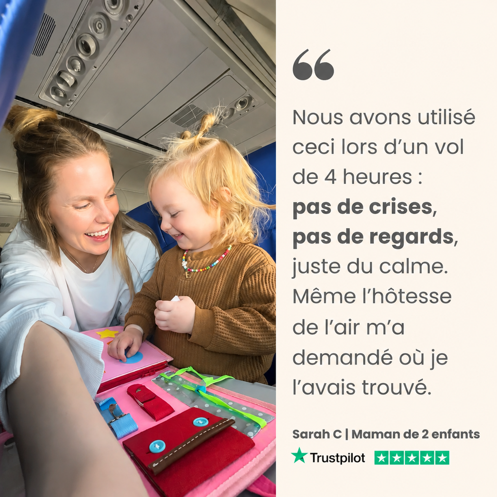 Livre d'activités Montessori 8 pages, plus de 30 activités, dès 6 mois - Nuvia™