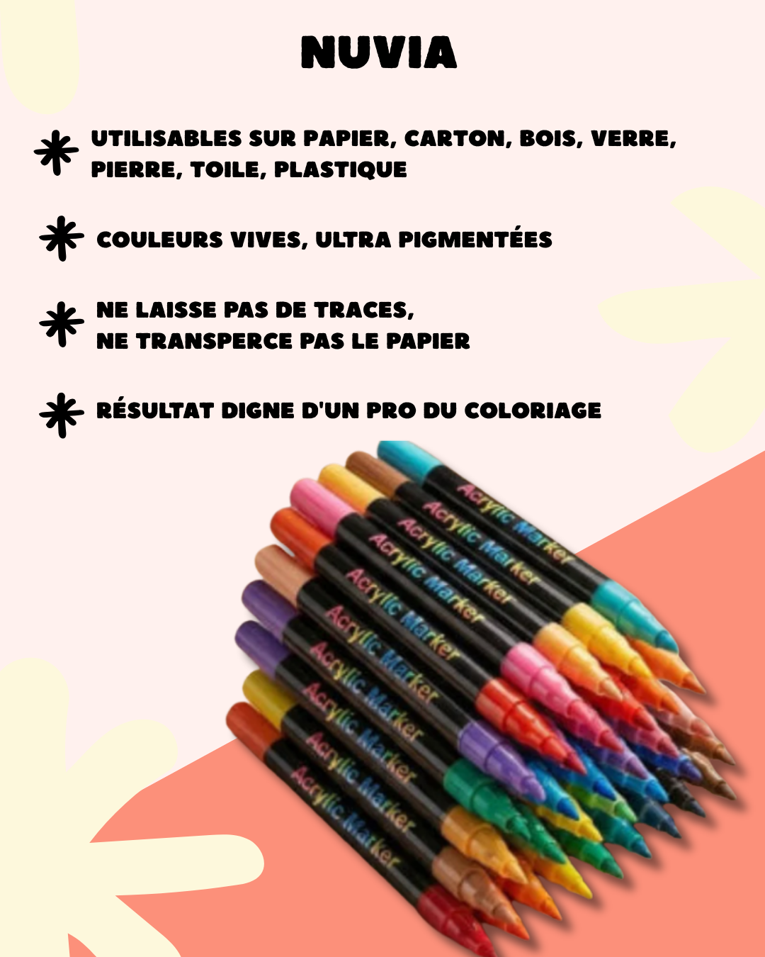 ACRYLIC MARKER - Feutres acryliques