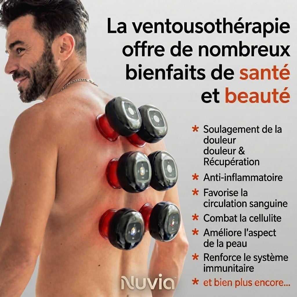 Appareil de massage par ventouses intelligent Nuvia™
