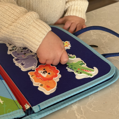 Livre d'activités Montessori 8 pages, plus de 30 activités, dès 6 mois - Nuvia™