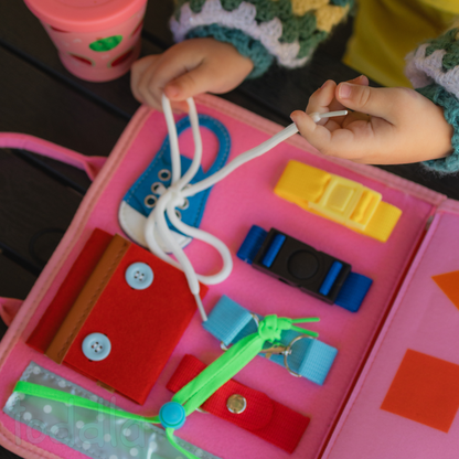 Livre d'activités Montessori 8 pages, plus de 30 activités, dès 6 mois - Nuvia™