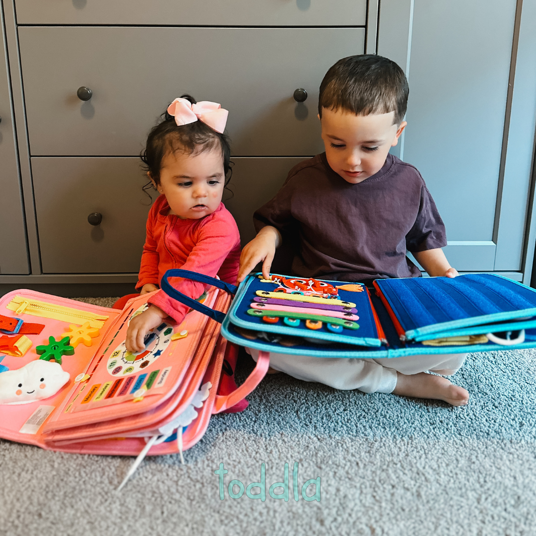 Livre d'activités Montessori 8 pages, plus de 30 activités, dès 6 mois - Nuvia™