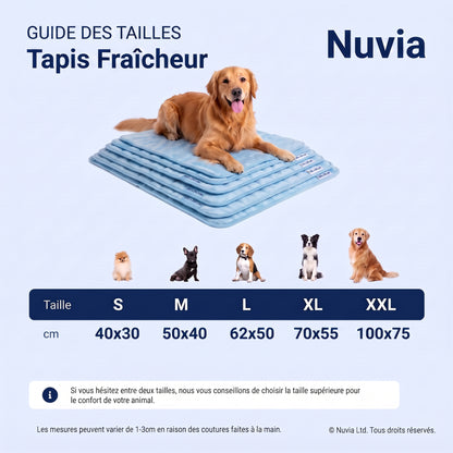 Tapis rafraîchissant pour chien Nuvia™