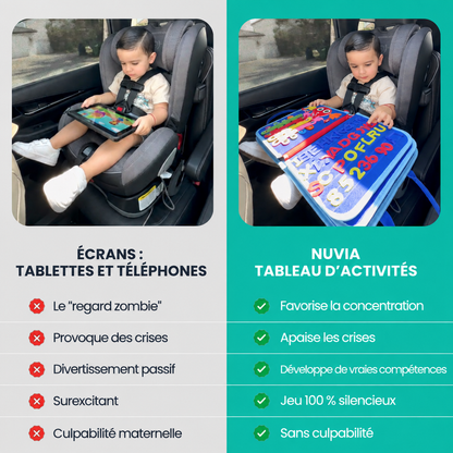 Livre d'activités Montessori 8 pages, plus de 30 activités, dès 6 mois - Nuvia™